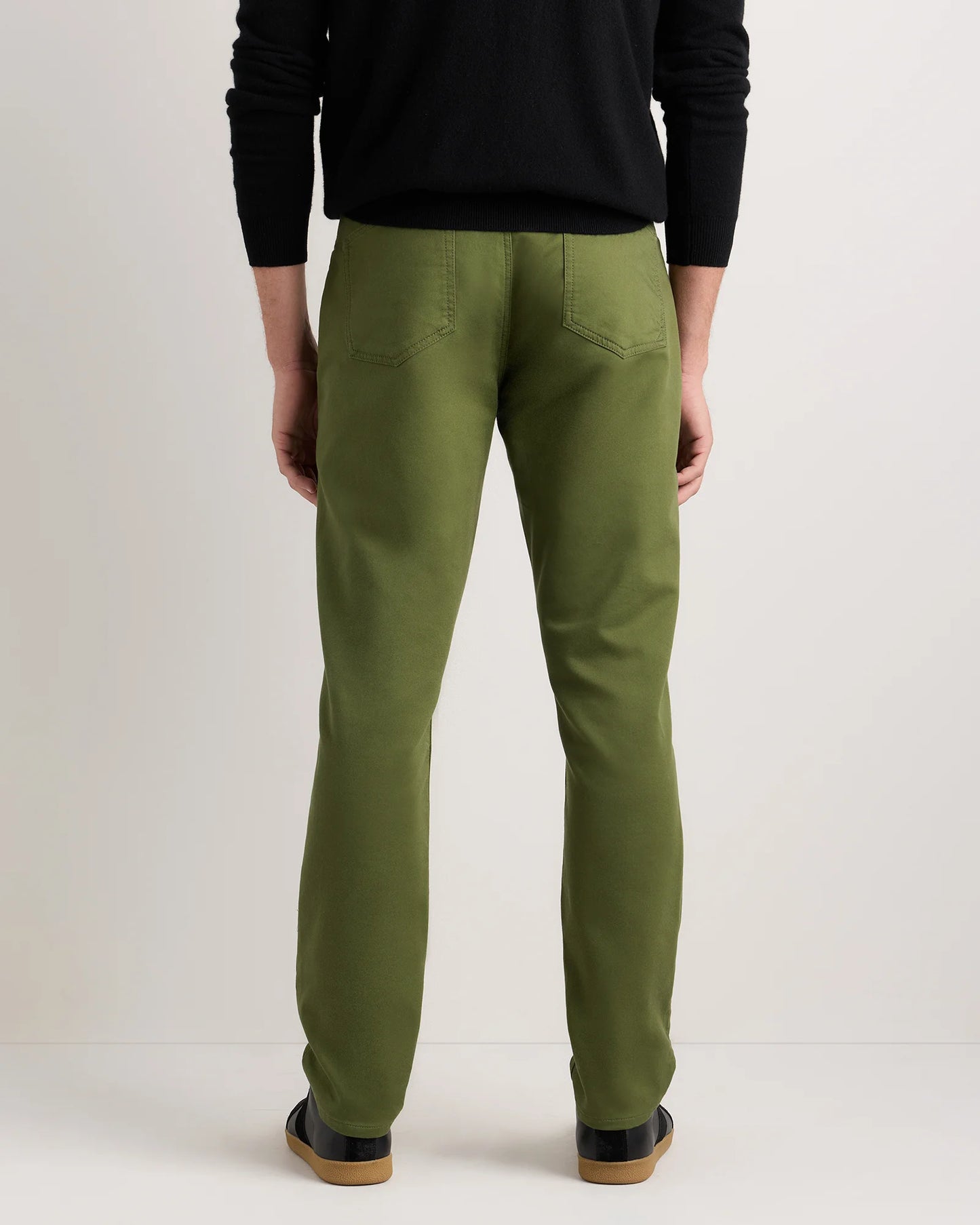 Comfort Stretch Traveler 5-Pocket Pants - Athletic Tapered - 30X30 / Chive