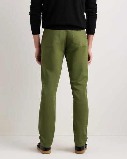 Comfort Stretch Traveler 5-Pocket Pants - Athletic Tapered - 30X30 / Chive