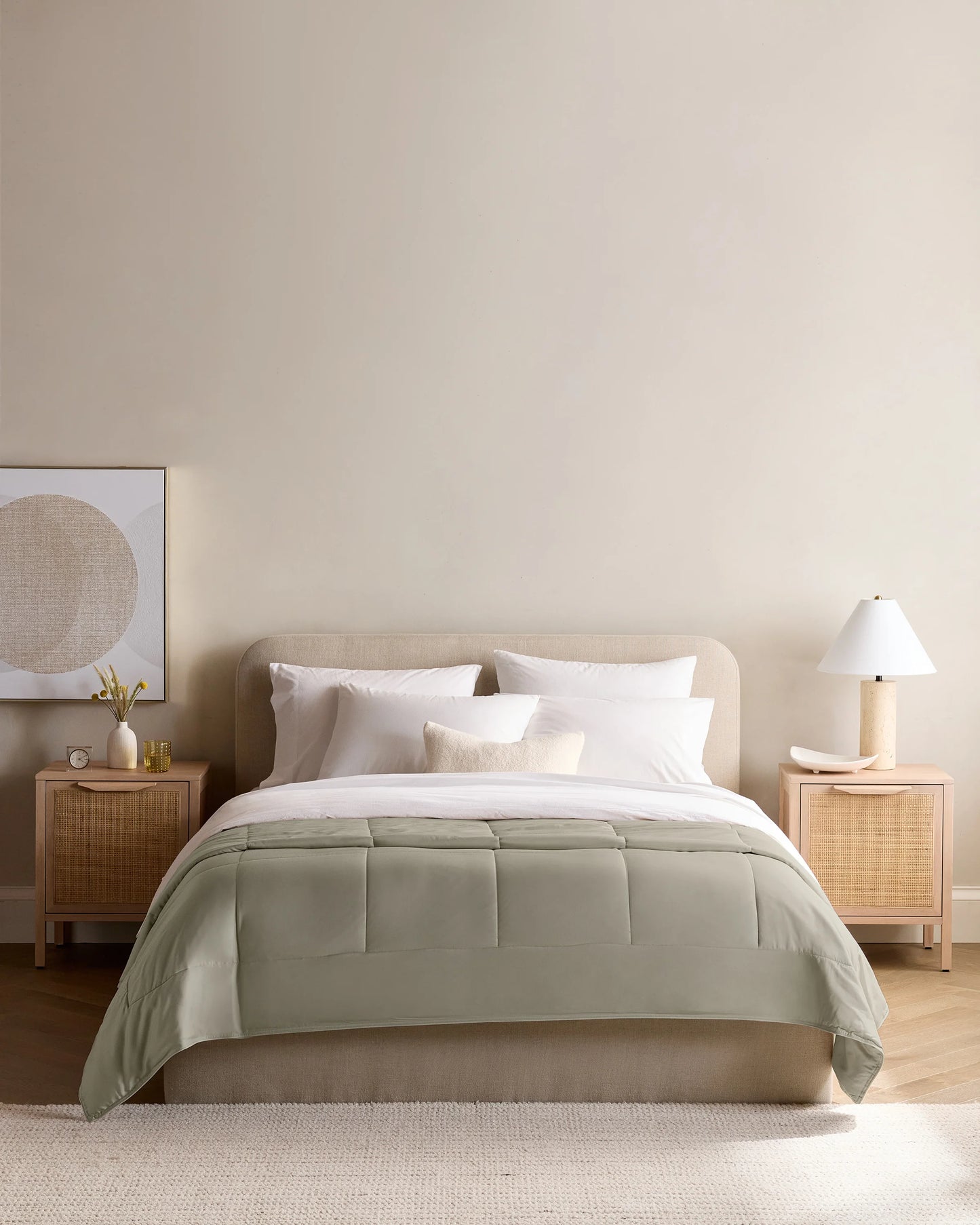 Bamboo Comforter - Twin / Soft Pink