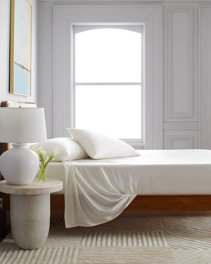 Mulberry Silk Sheet Set - Queen / Ivory