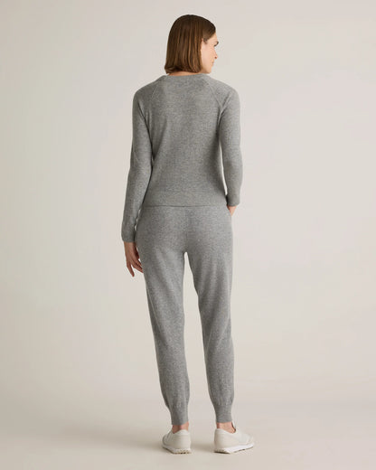 Mongolian Cashmere Sweatpants - XS / Brown