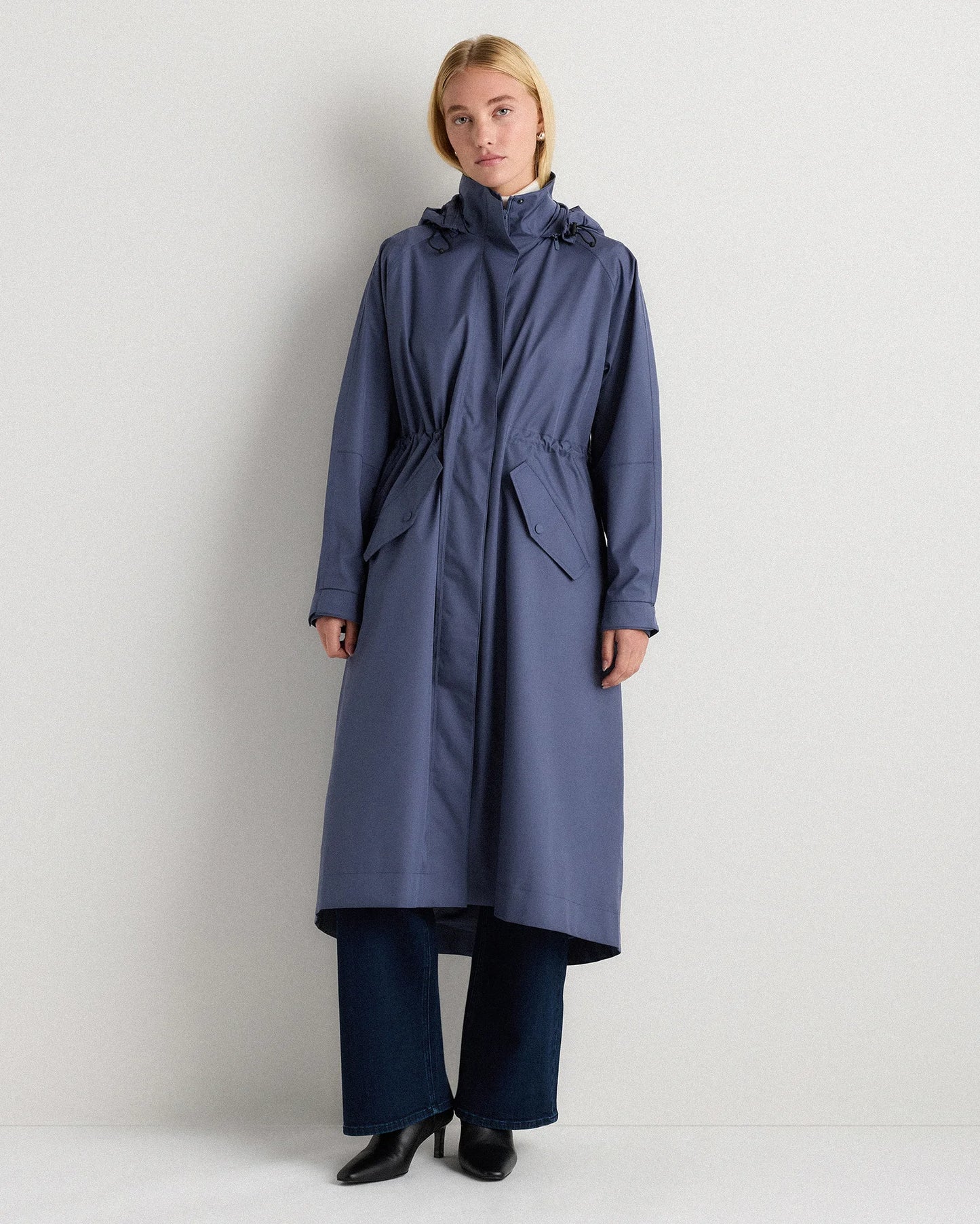 Weather Proof Rain Trench Coat - XS / Dark Spruce