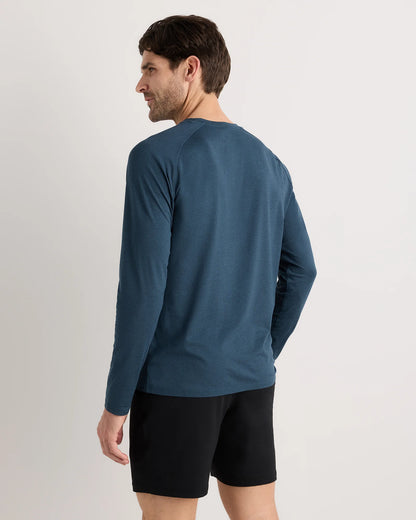 Flowknit Breeze Performance Long Sleeve Tee - XS / Heather Grey
