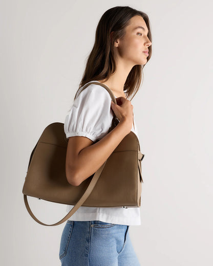 Hudson Satchel - One Size / Warm Taupe