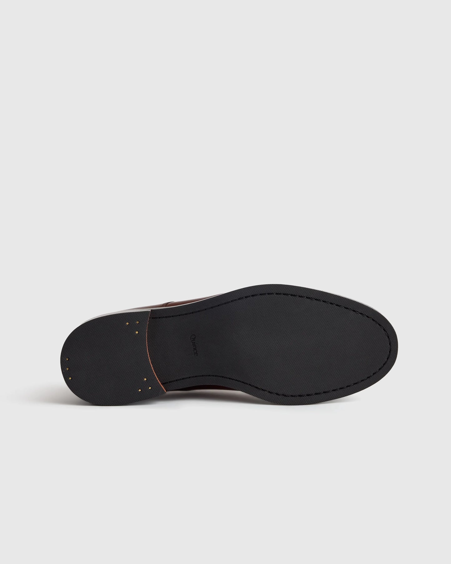 Calfskin Leather Derby - 7 / Brandy