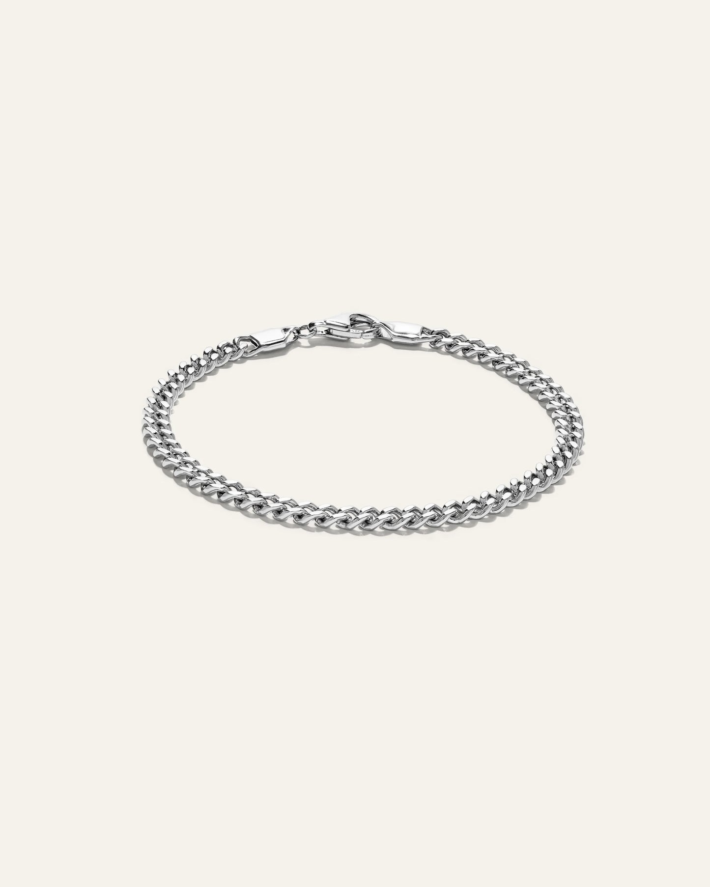 Cuban Curb Chain Bracelet - 7.5" / Gold Vermeil