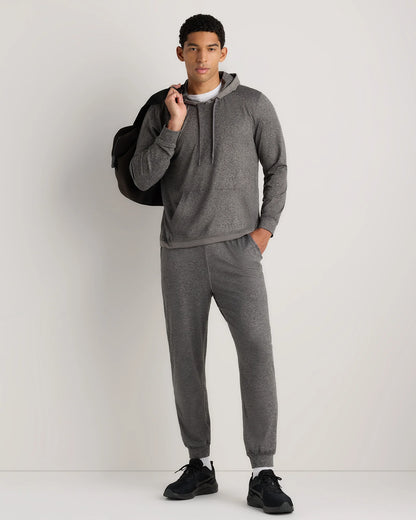 Flowknit Performance Hybrid Pullover Hoodie - S / Heather Green