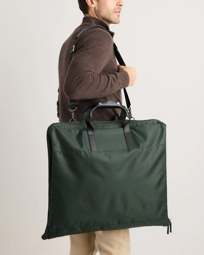 Voyage Nylon Garment Bag - One Size / Dark Green