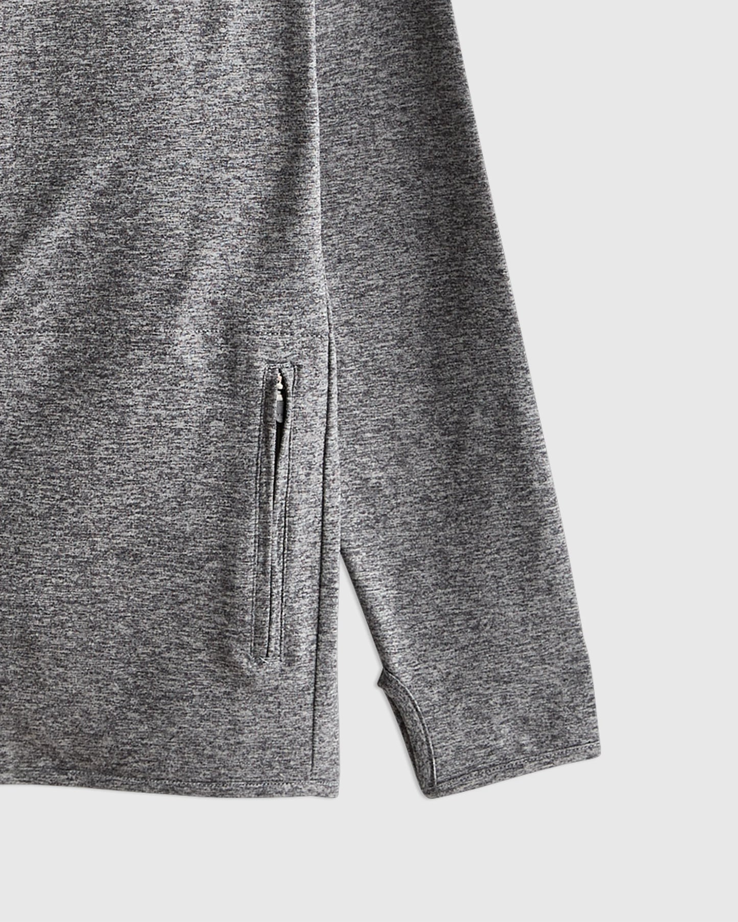 Flowknit Full Zip Hoodie - 6 / Heather Navy