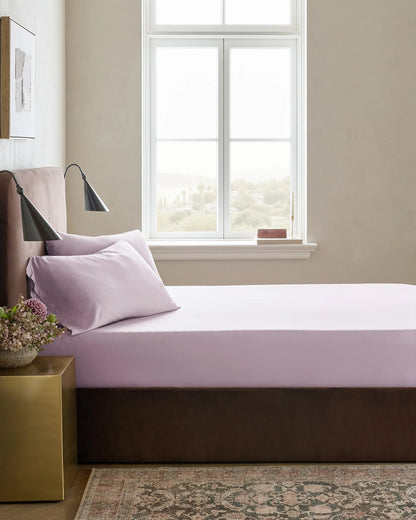 Bamboo Fitted Sheet Set - Twin / Sand