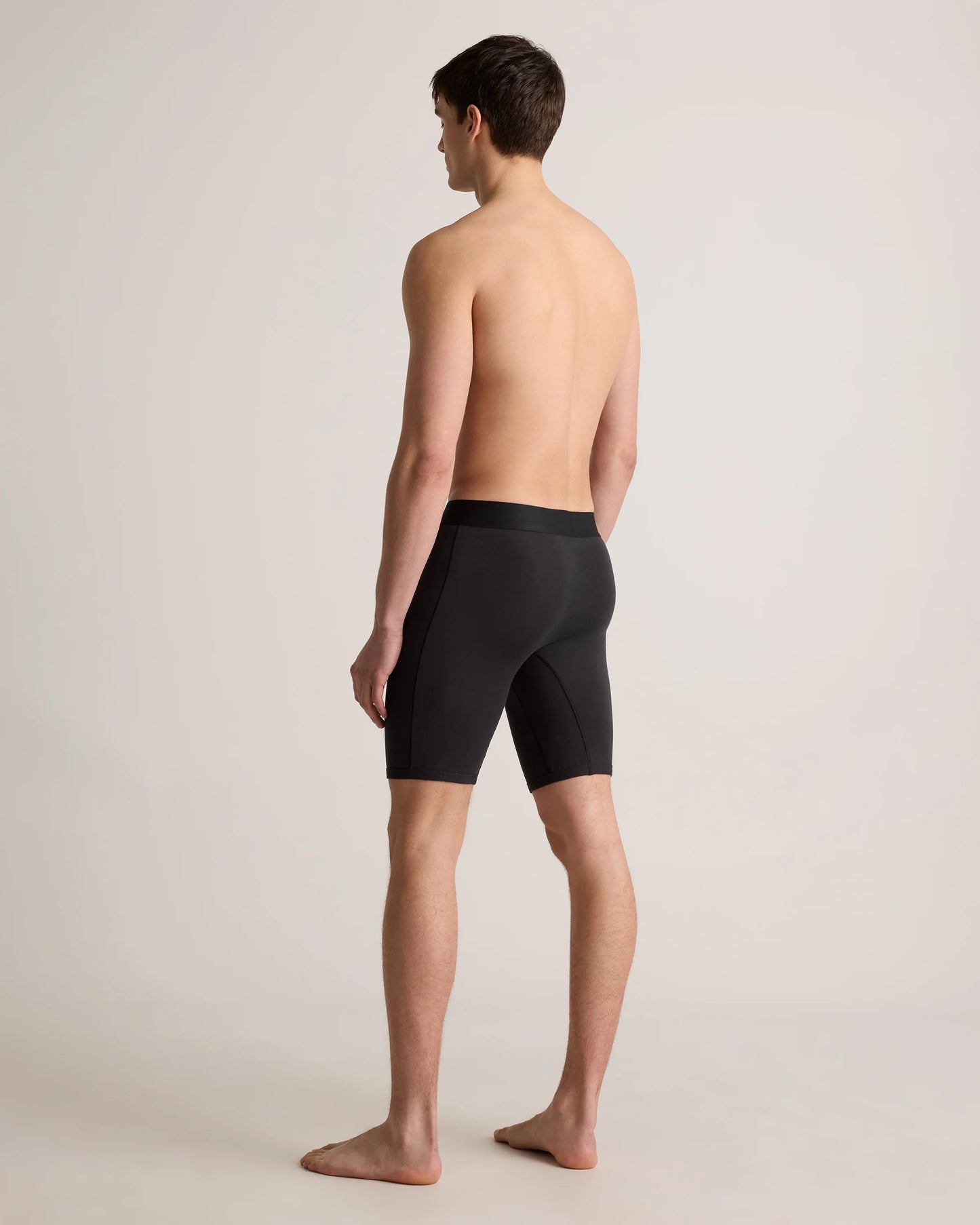 Micromodal 8" Boxer Brief (3-pack) - S / Black