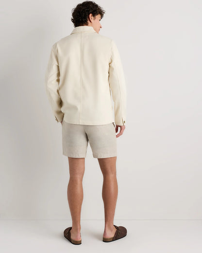 Organic Comfort Stretch Chore Jacket - XS / Vanilla