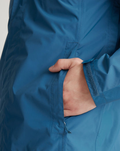 Weather Proof Rain Shell Jacket - S / Ink Blue