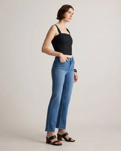 Bella Stretch Straight Jeans - 24 / Midnight Blue