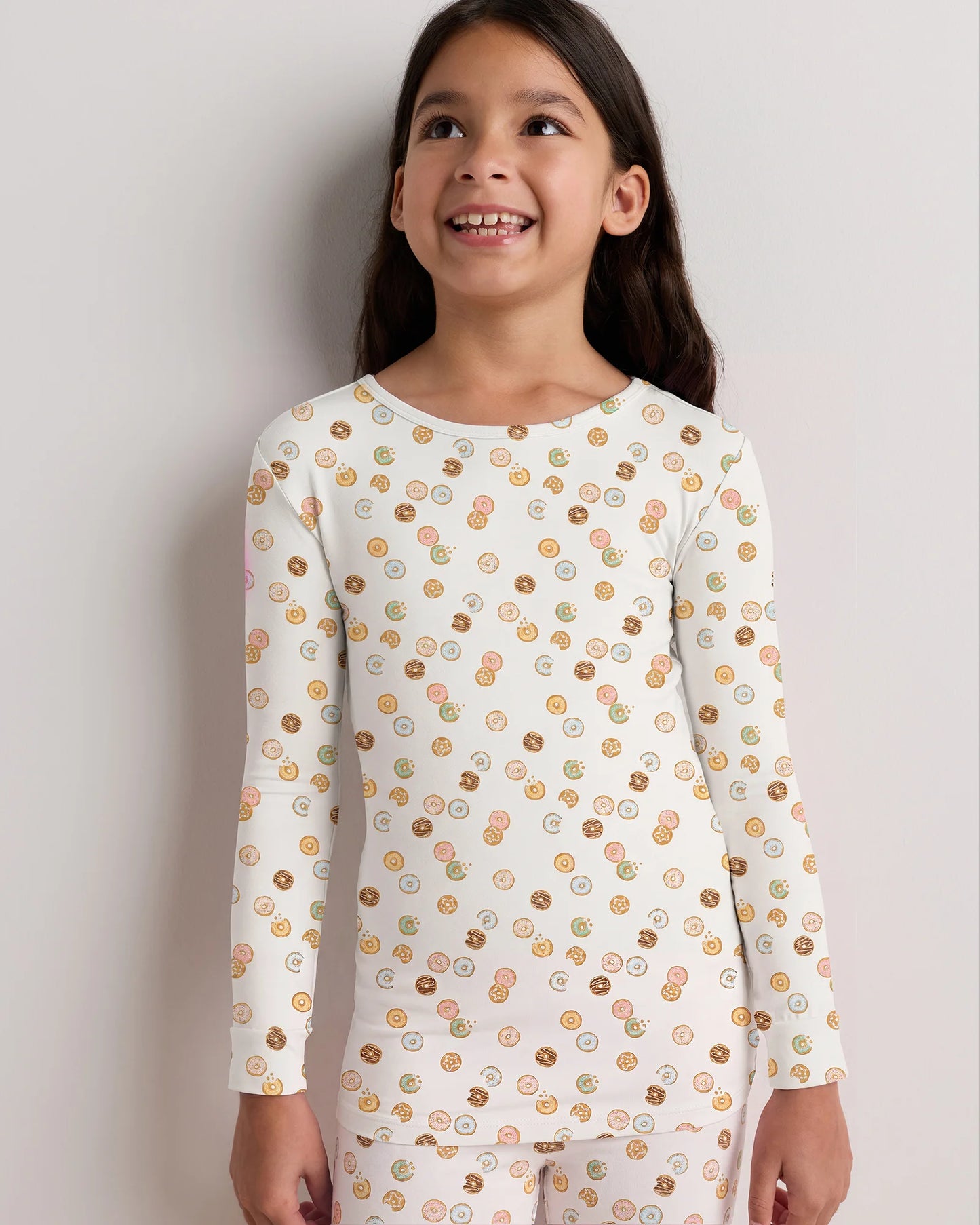 Bamboo Long Sleeve and Pant Pajama Set - 6 / Wildflower Dreams