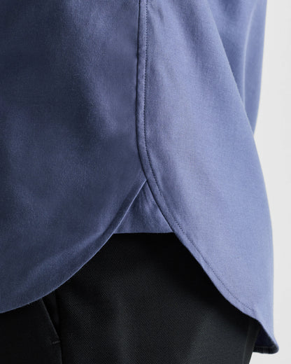 Organic Cotton Cashmere Dress Shirt - XS / Pale Blue