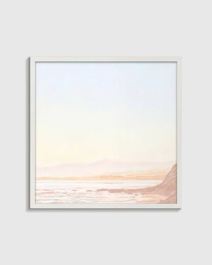 Blue Summer by Kristi McDonald - 21.25"x21.25" / Oak