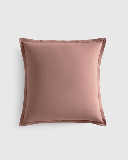 Organic Crisp Percale Euro Sham - Euro / White