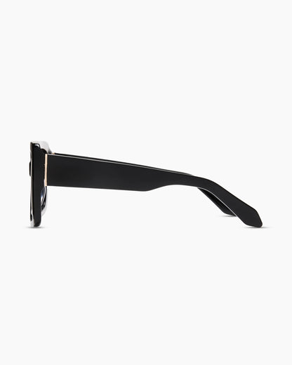 Cartagena Polarized Acetate Sunglasses - One Size / Clear Taupe with Brown lens