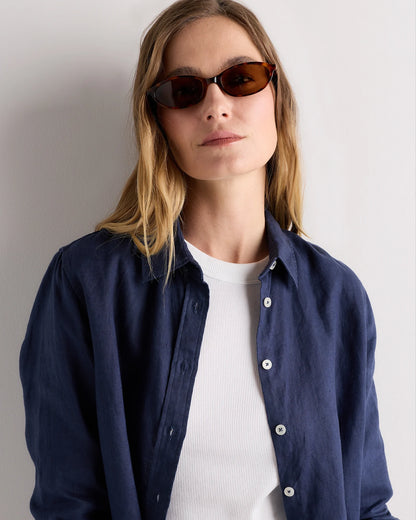 Amalfi Polarized Acetate Sunglasses - One Size / Black with Grey lens