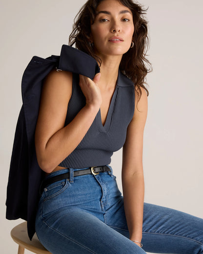 Bella Stretch Kick Flare Jeans - 24 / Deep Rinse