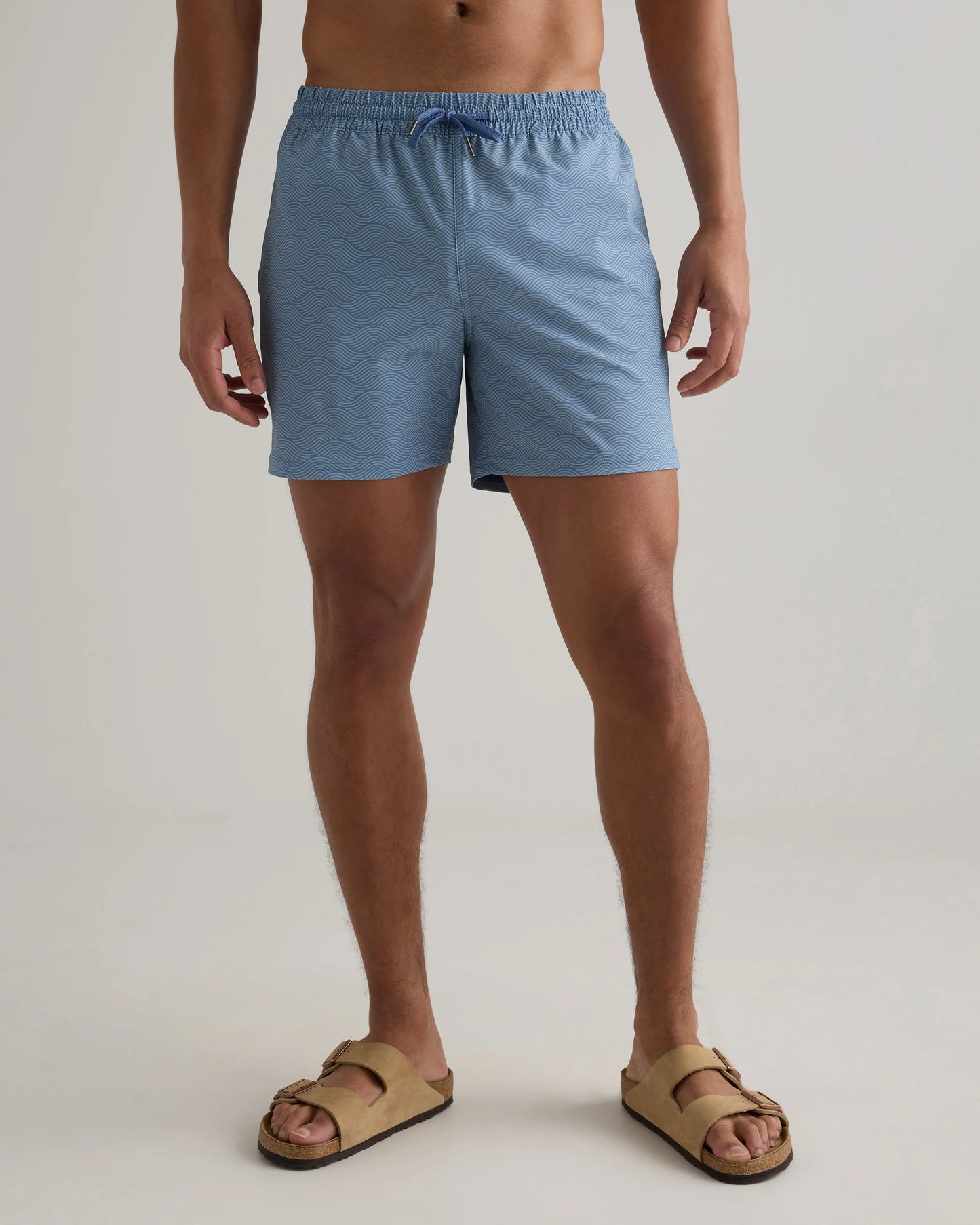 Italian Swim Trunks - 5.5" - XS / Navy Diamond Geo