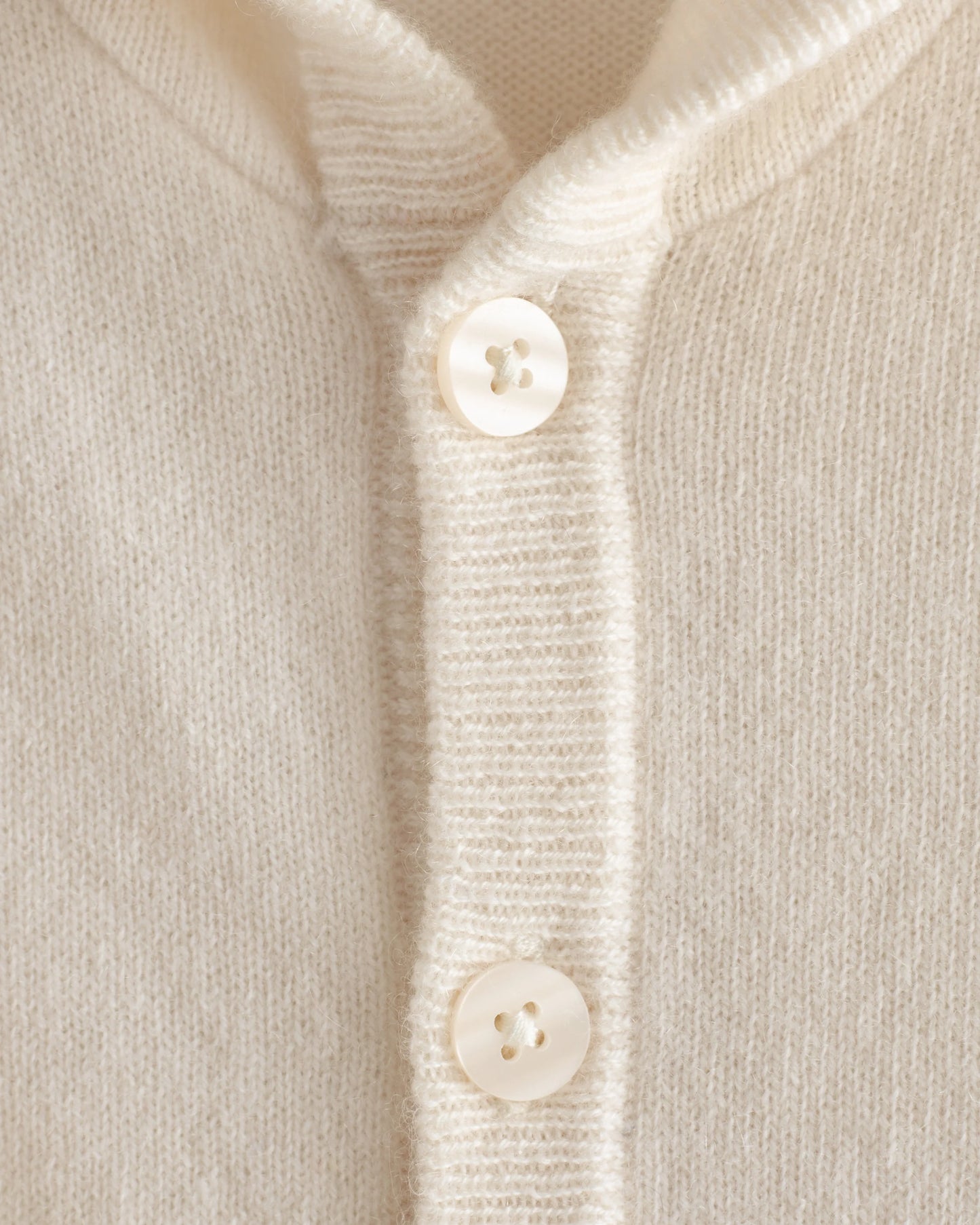 Washable Cashmere Hooded Cardigan - 0-3M / Oatmeal
