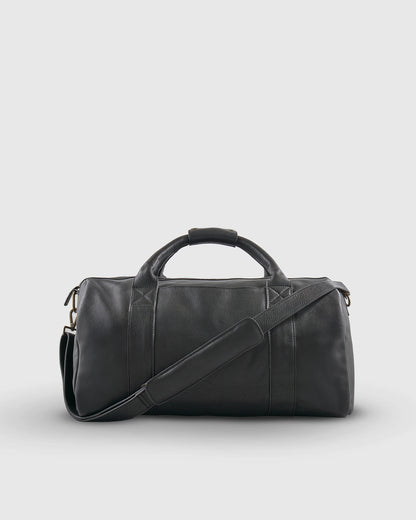 Nappa Leather Duffle Bag - One Size / Dark Brown