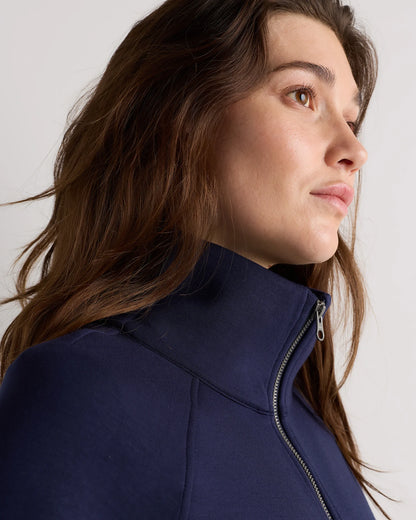 CloudComfort Full-Zip Sweatshirt - XS / Dark Taupe