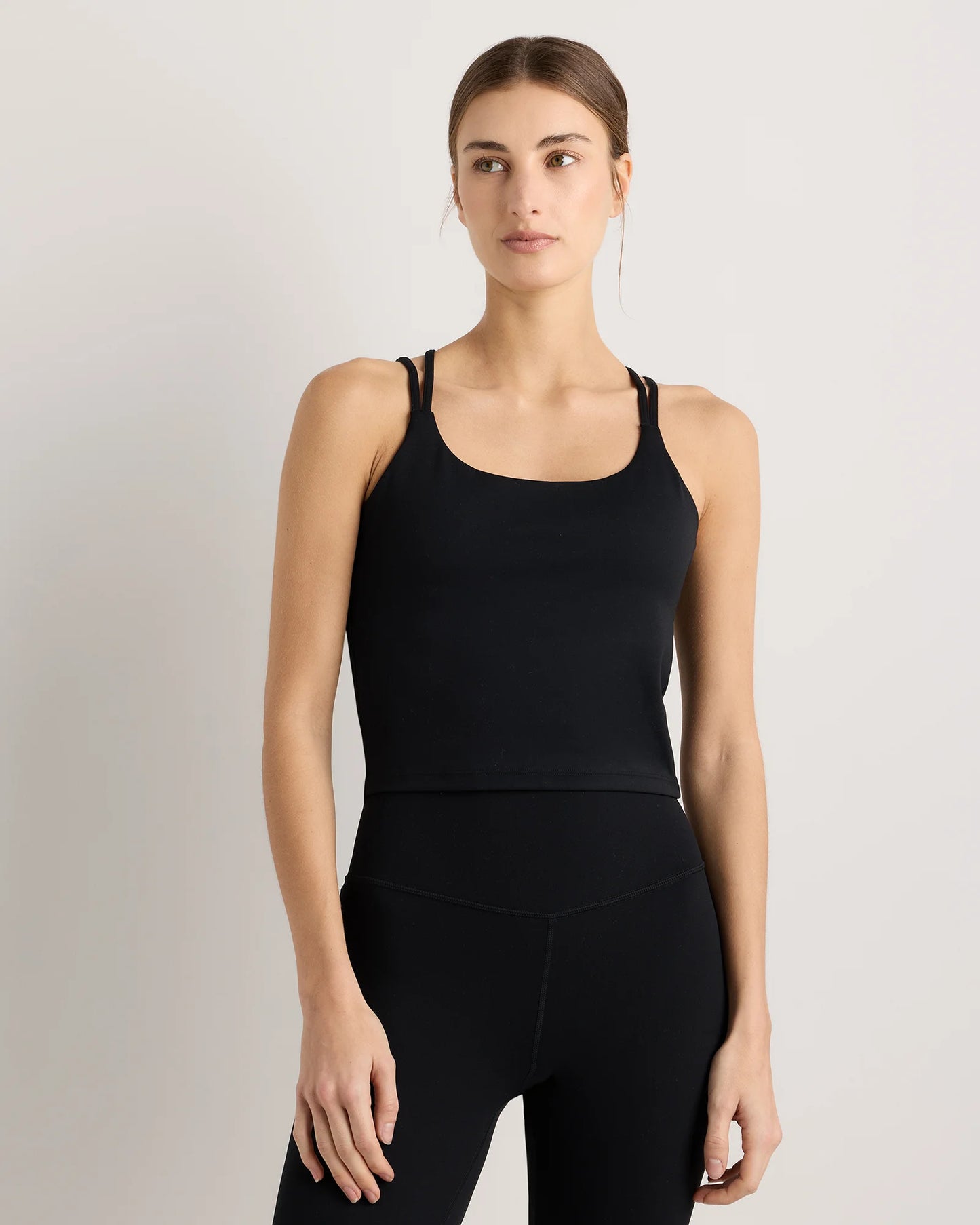 Ultra-Form Strappy Bra Tank - XS / Black