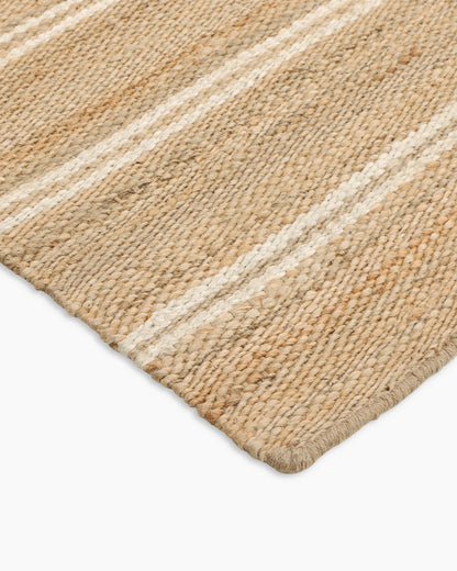 Rain Handwoven Jute Rug - 5' x 8' / Natural