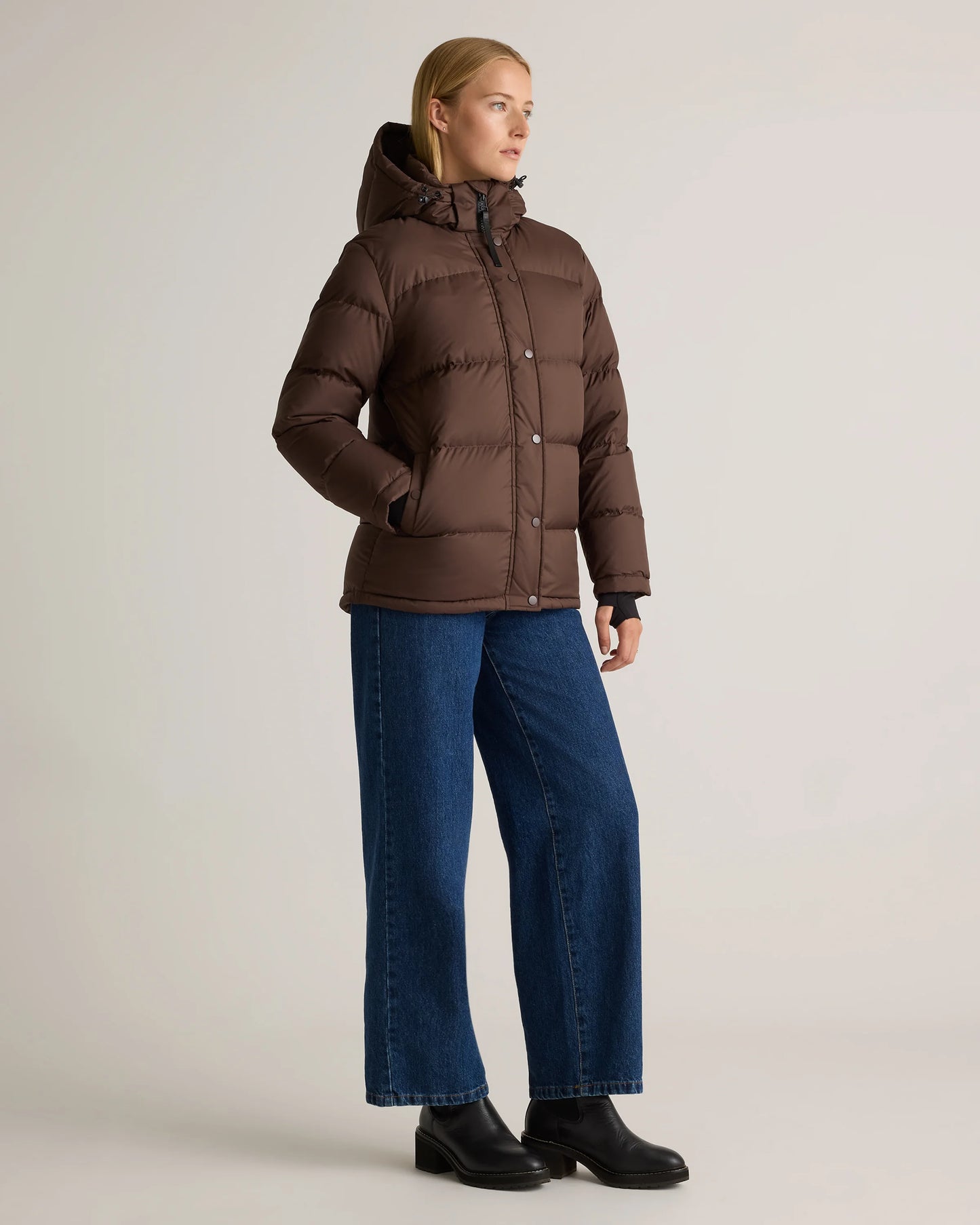 Responsible Down Puffer Jacket - XS / Sea Spray Green