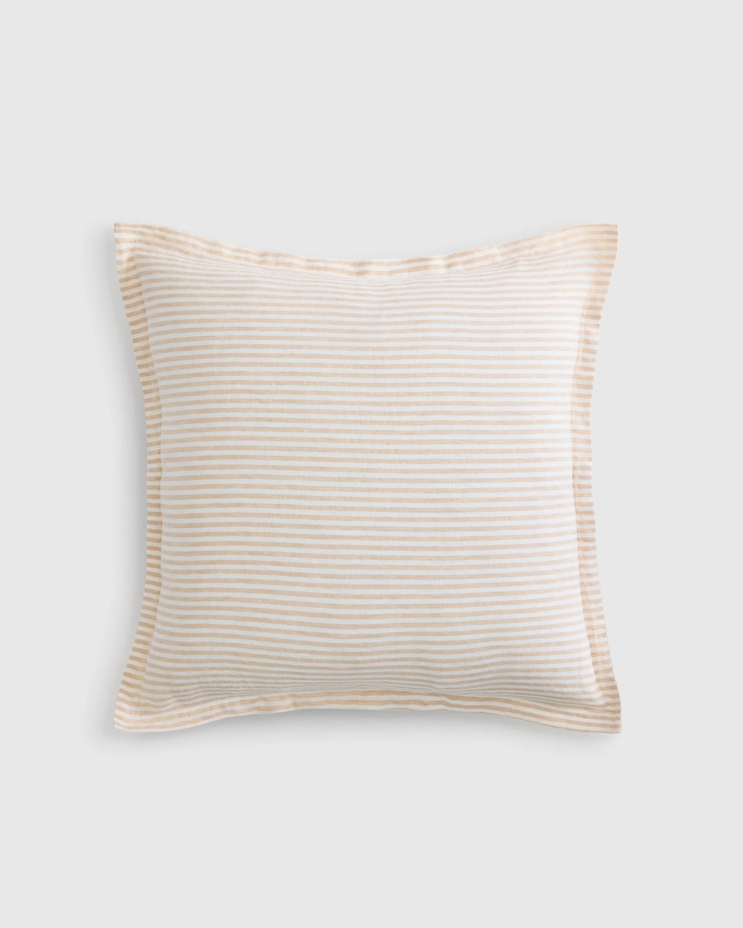 European Linen Euro Sham - Euro / Sand