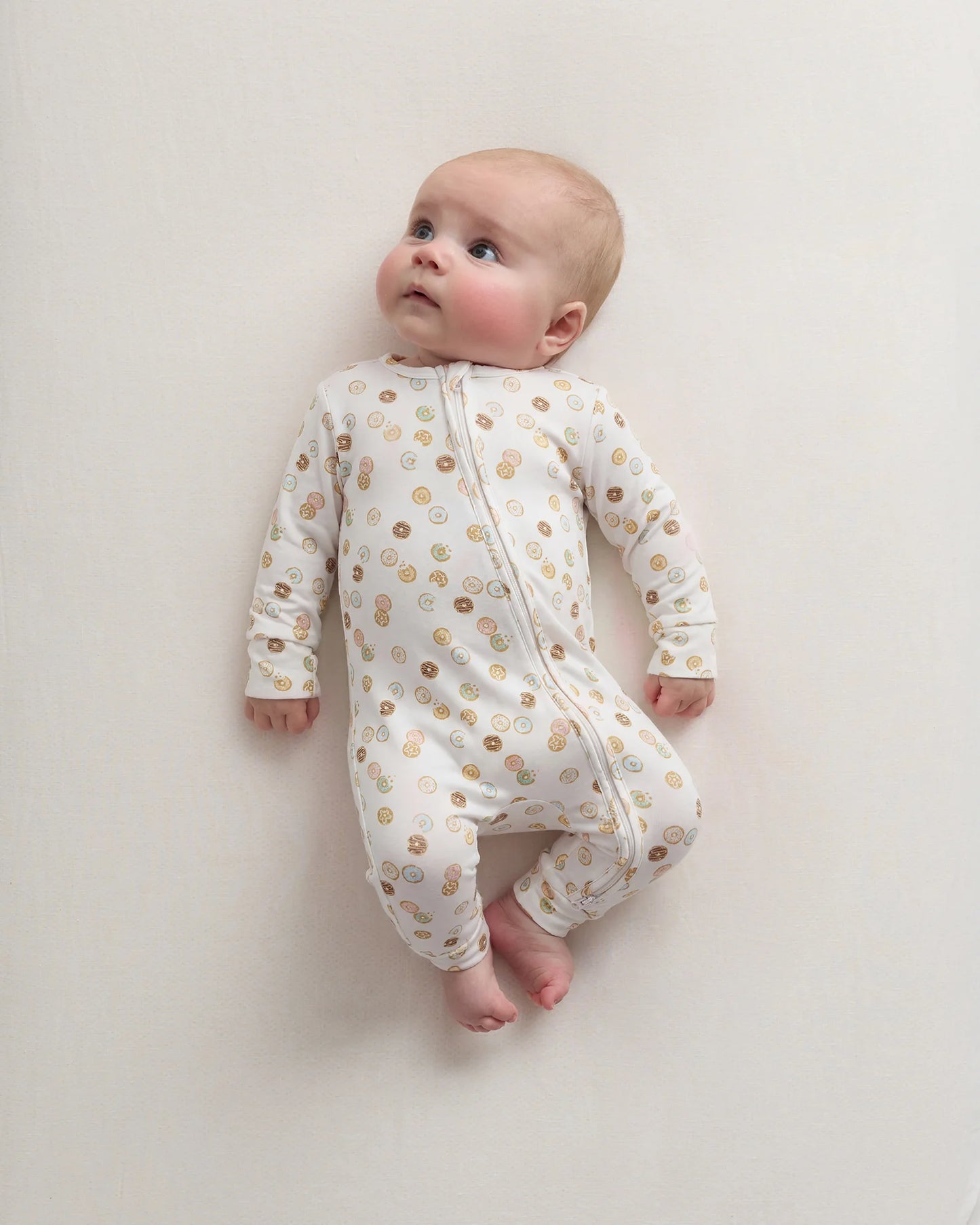Bamboo One Piece Pajama - 0-3M / Wildflower Dreams
