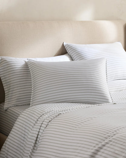 Bamboo Sham Set - Standard / White