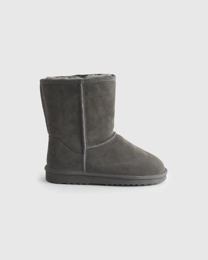 Australian Shearling Mid-Calf Boot - 6 / True Black