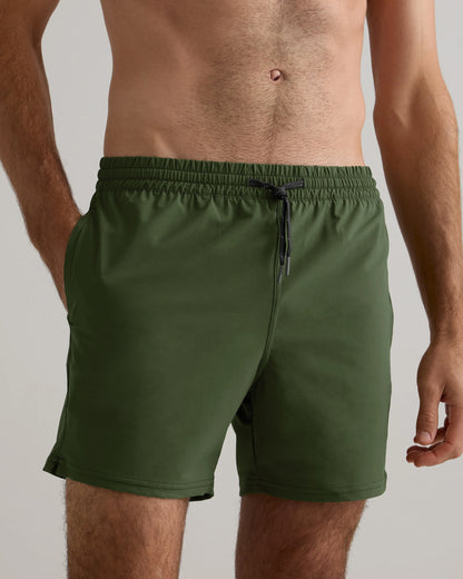Italian Swim Trunks - 5.5" - XS / Navy Diamond Geo