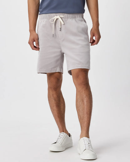 Organic Stretch Corduroy Shorts - 6" - S / Granite Grey