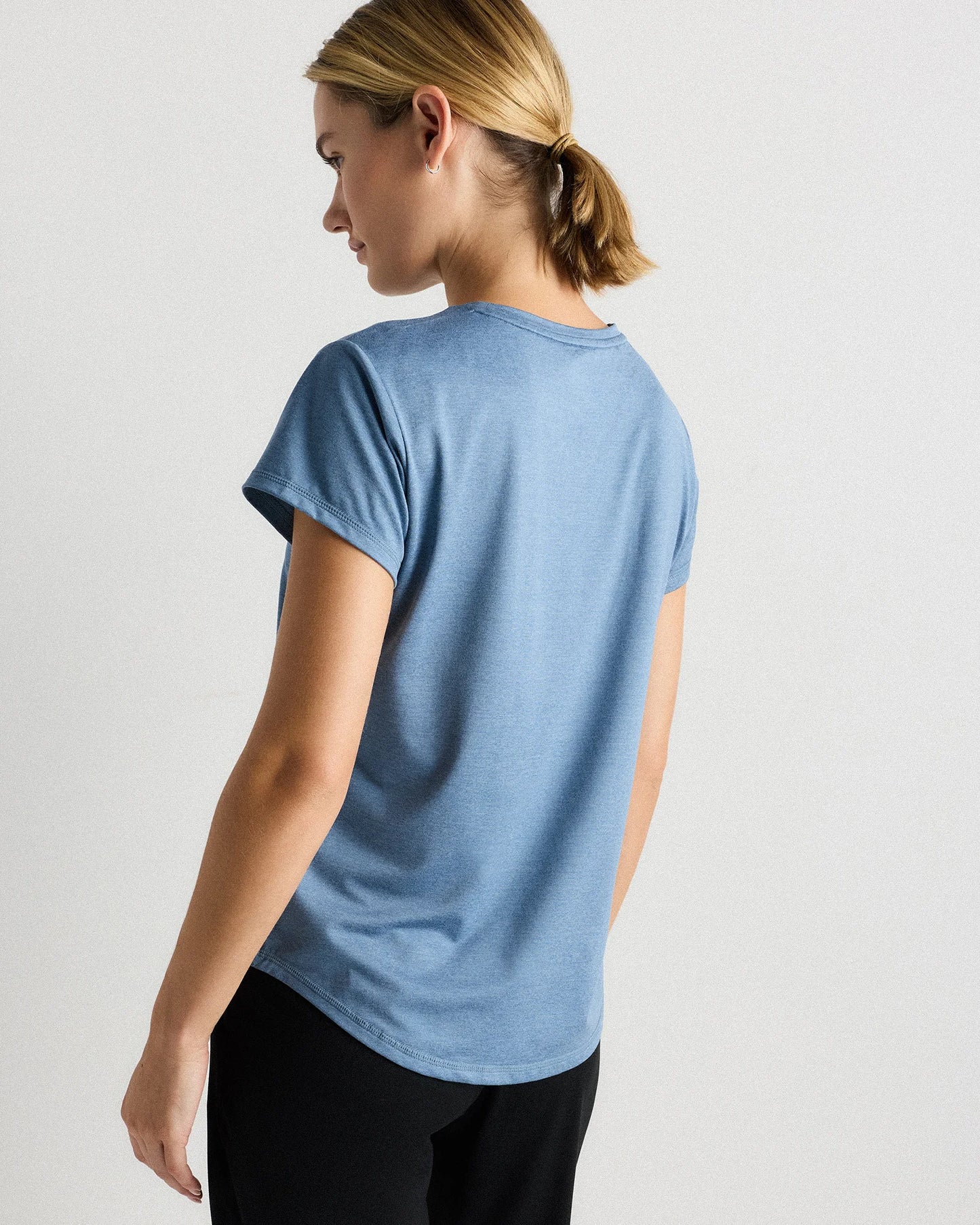 Flowknit Breeze Tee - XS / Heather Green