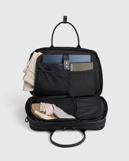 Voyage Nylon Split Travel Bag - One Size / Dark Green