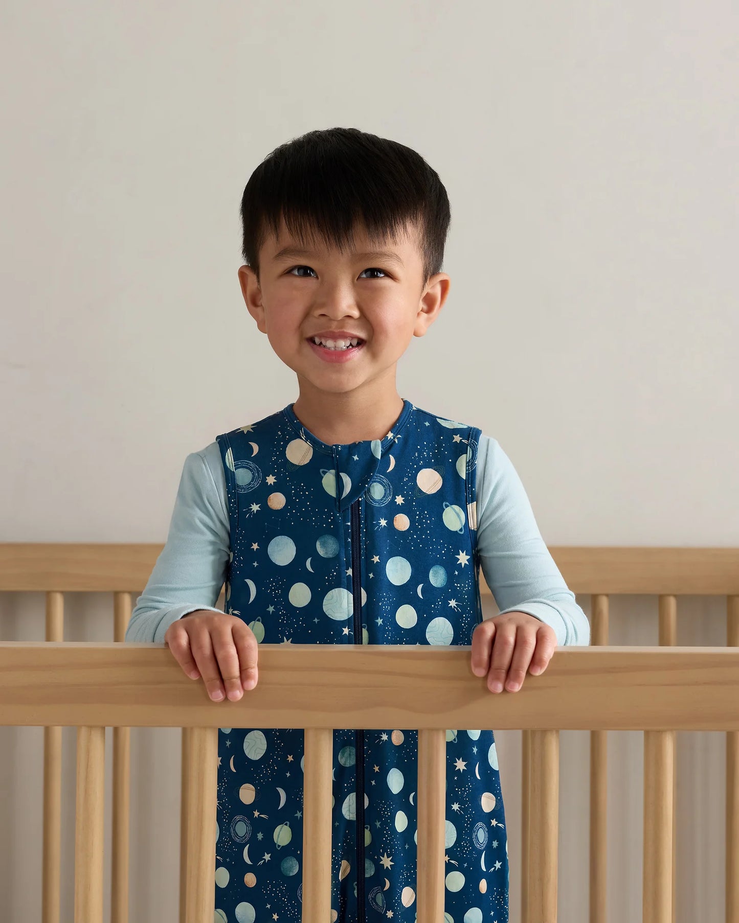 Bamboo Sleep Bag Walker 1.0 TOG - M / Colony Blue