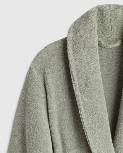 Turkish Cotton Terry Robe - XS / White