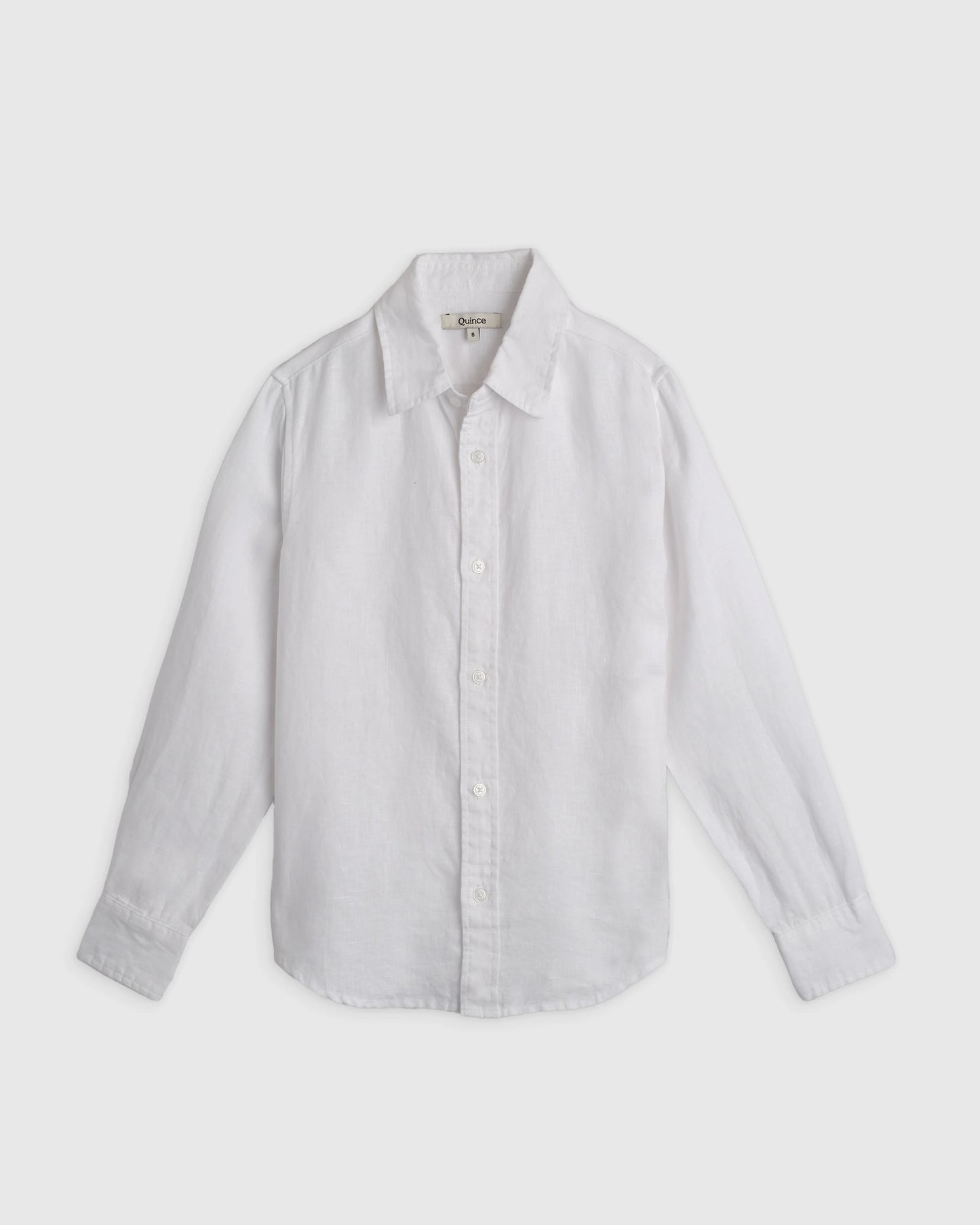 100% European Linen Long Sleeve Shirt - 6 / Sky Blue Mariner Stripe