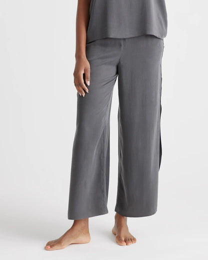 100% Washable Silk Pajama Pants - XS / Indigo