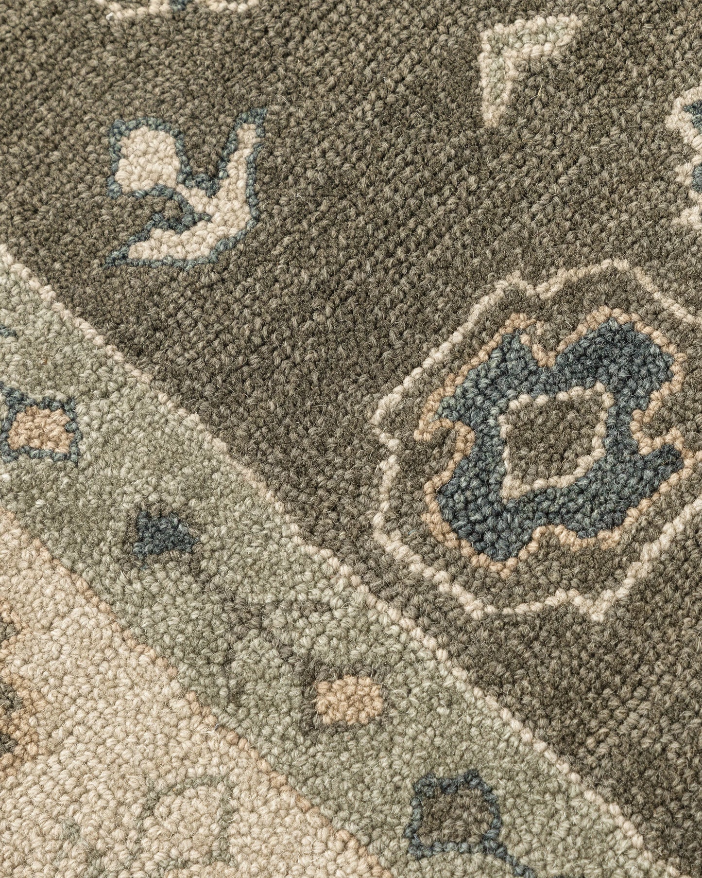 Callum Wool Rug - 3' x 5' / Green
