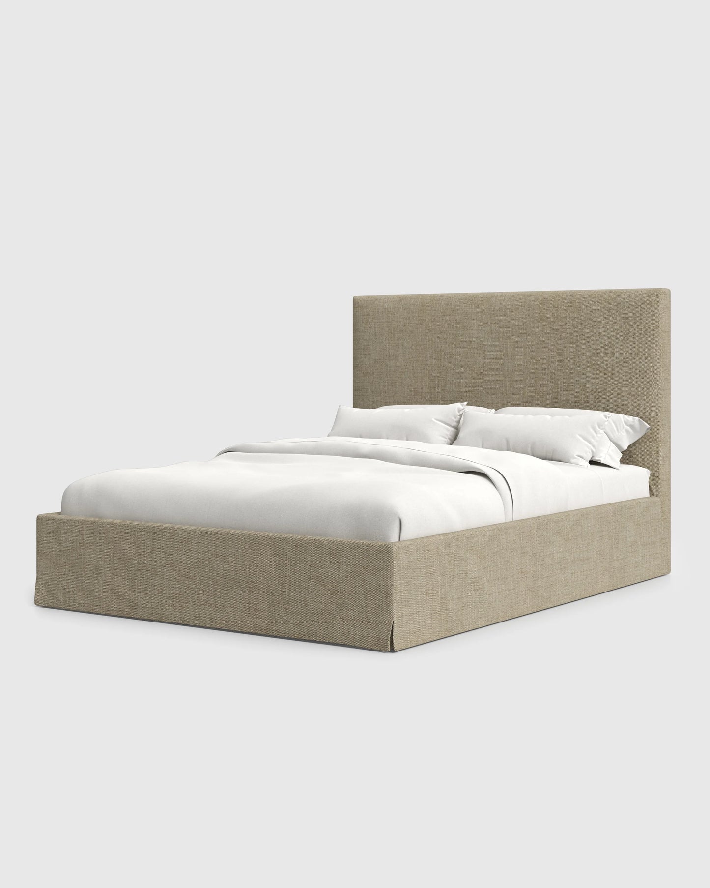 Slipcover Bed in 100% Linen - Full / Flax