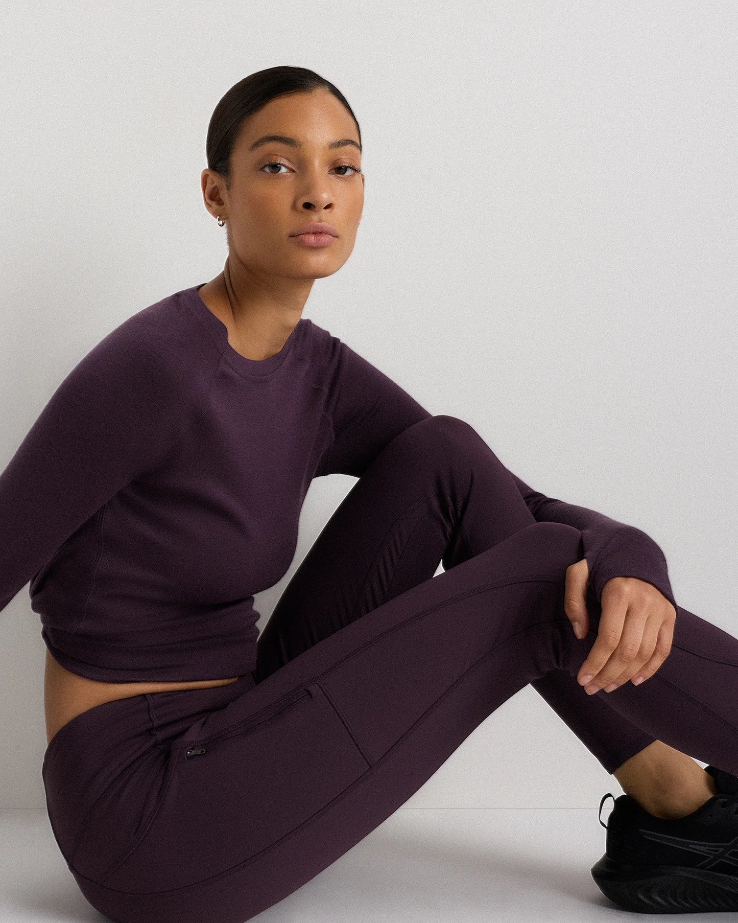 Whistler High-Rise Pocket Thermal Legging - XS / Black