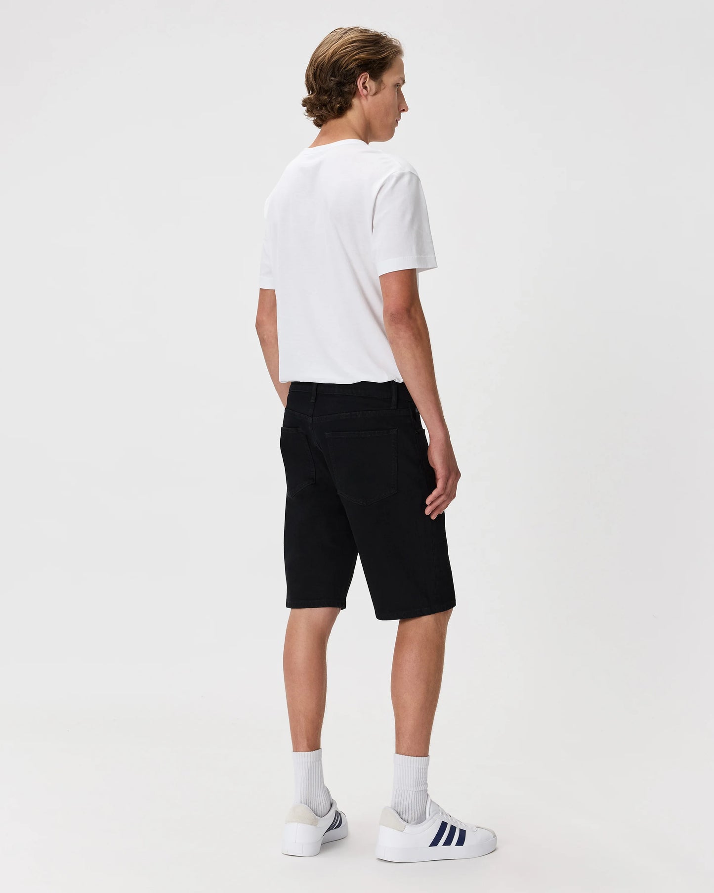 Warren Stretch Denim Shorts - 10" - 30 / Black