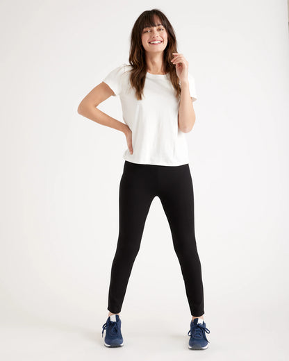 Ultra-Stretch Ponte Skinny Pants - XS / Charcoal