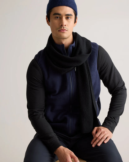 Polar Fleece Full-Zip Vest - S / Gravel